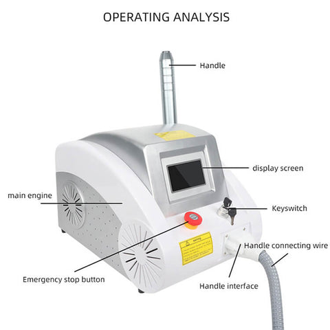 Laser Tattoo Removal Machine Q-switched ND YAG