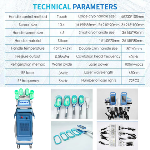 Máquina de Criolipólisis para Reducción de Grasa XCool Pro