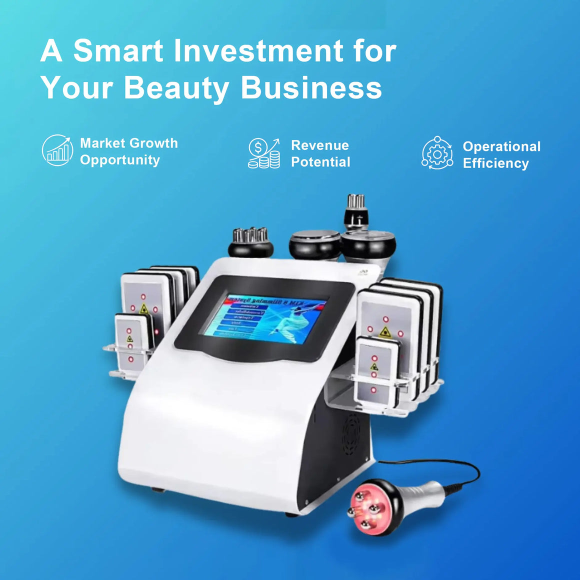 40K Cavitation Machine 6 In 1 For Fat Blasting - Canta Esthetic