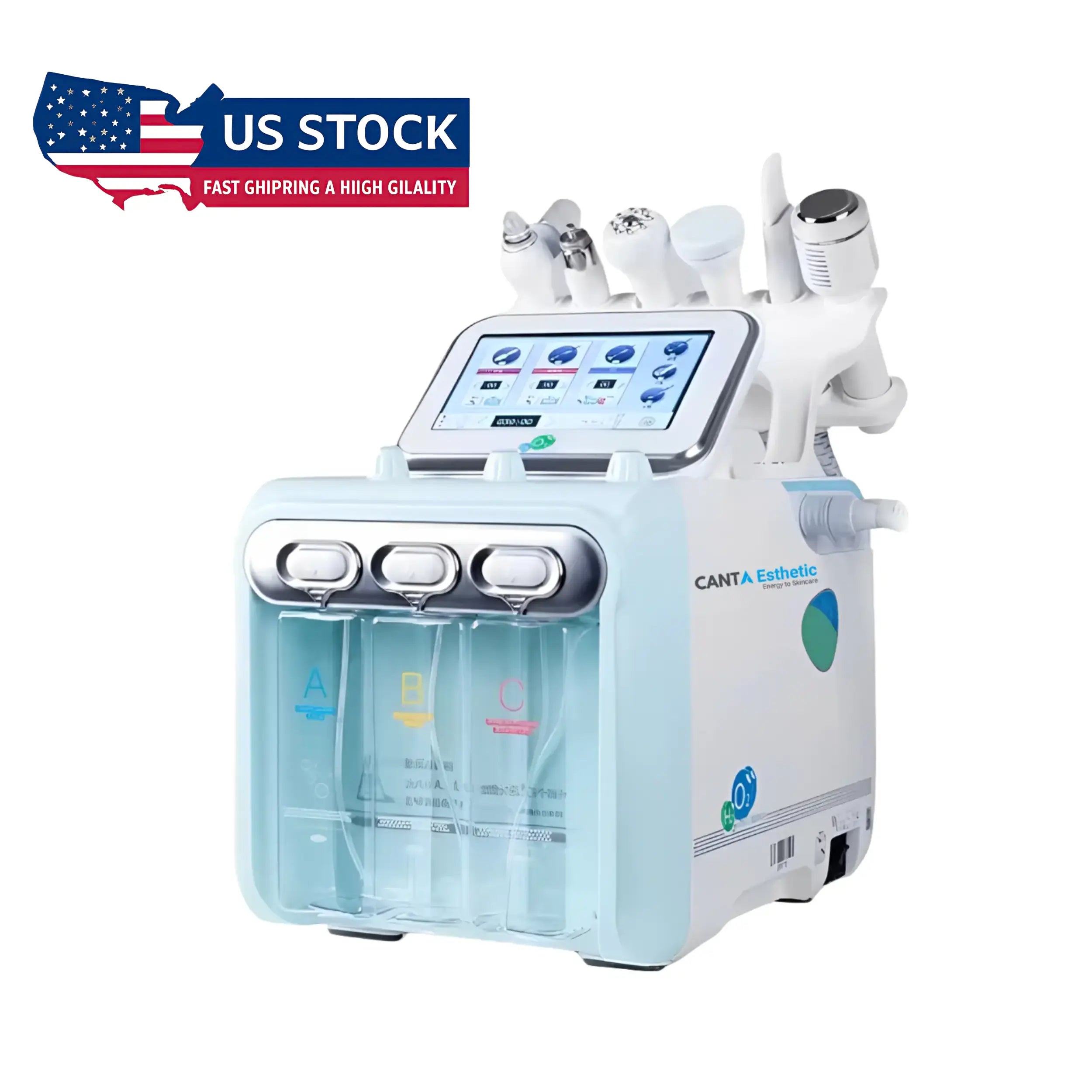 4th Gen Hydro Dermabrasion Facial Machine 6 in 1 - Canta Esthetic