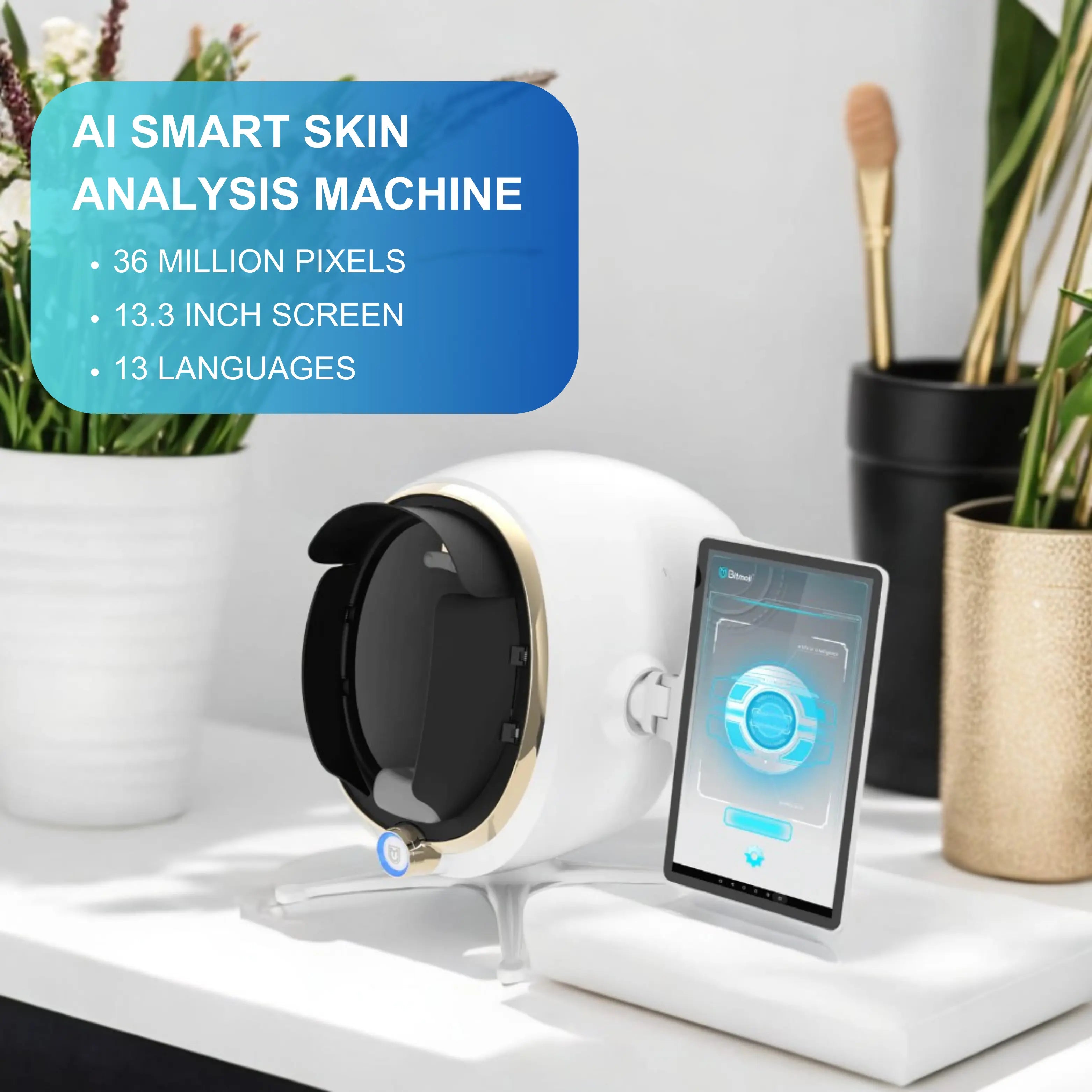 Skin File Machine Skin Analysis Machine MOJI - Canta Esthetic