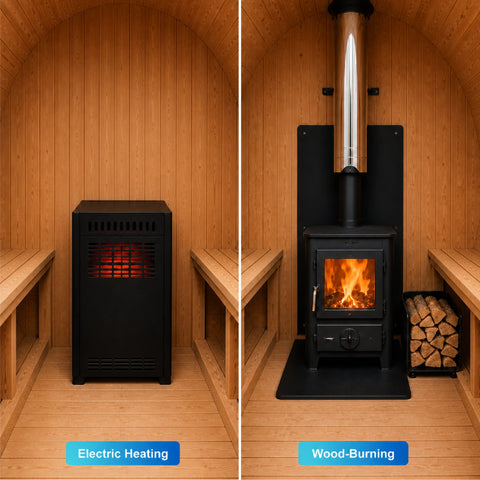 Alethea 4-Person Barrel Sauna — view 05