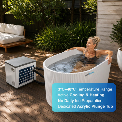 Aqevessa Professional Dual-Temperature Cold Plunge System