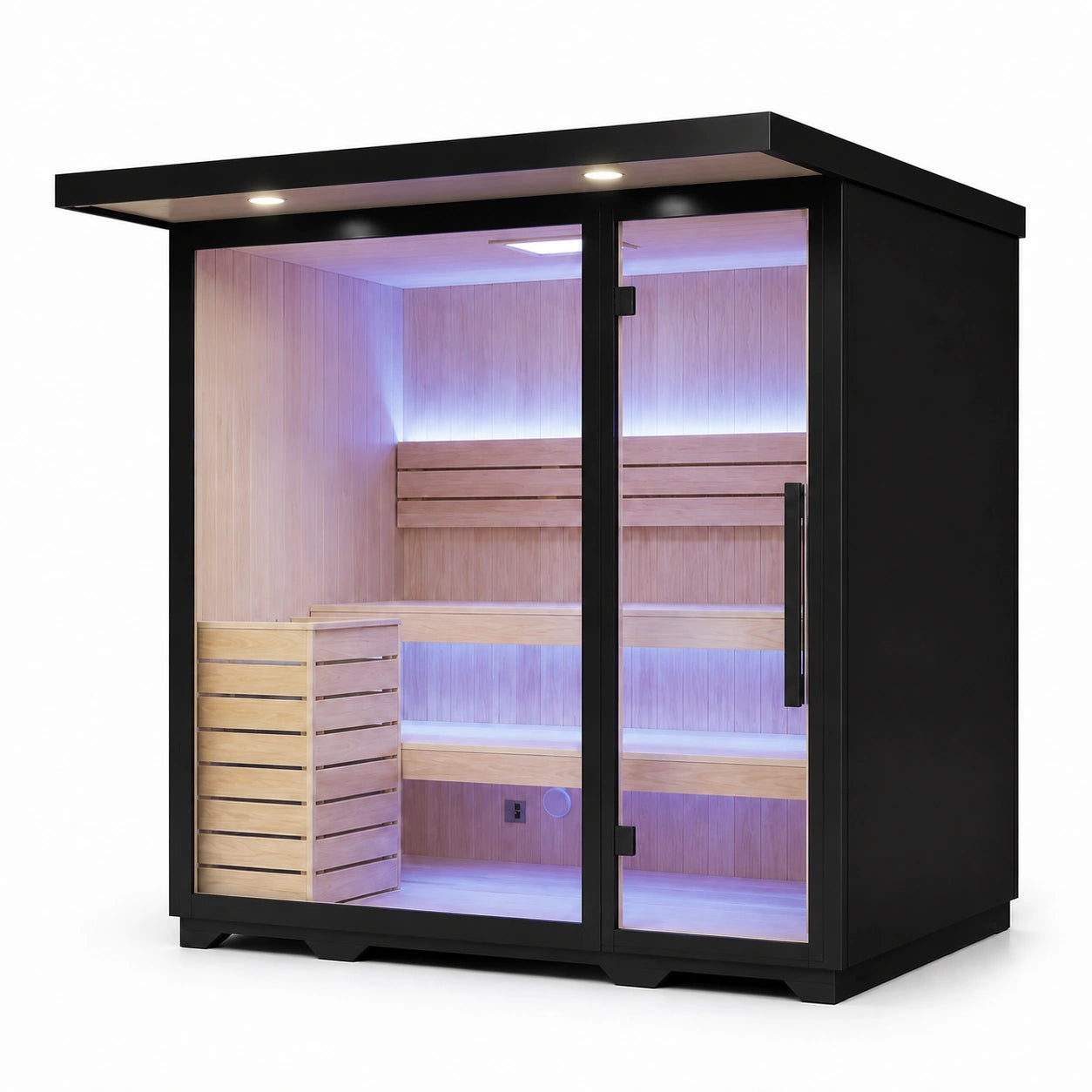 Arclume 2-4 Person Outdoor Sauna — view 02