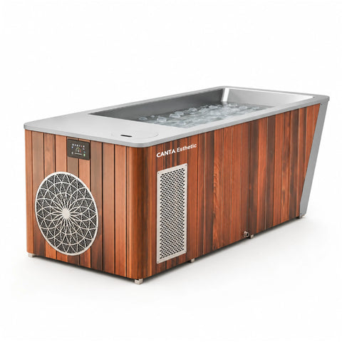 Arctessa Wood-Clad Stainless Steel Cold Plunge System