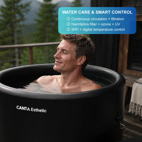Arctevia 1.5HP Inflatable Cold Plunge System