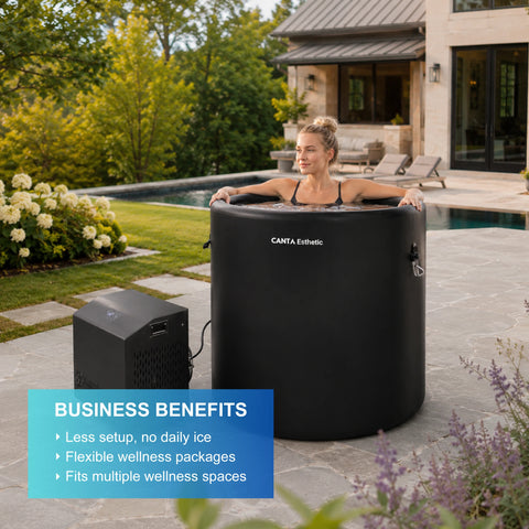Arctevia 1.5HP Inflatable Cold Plunge System
