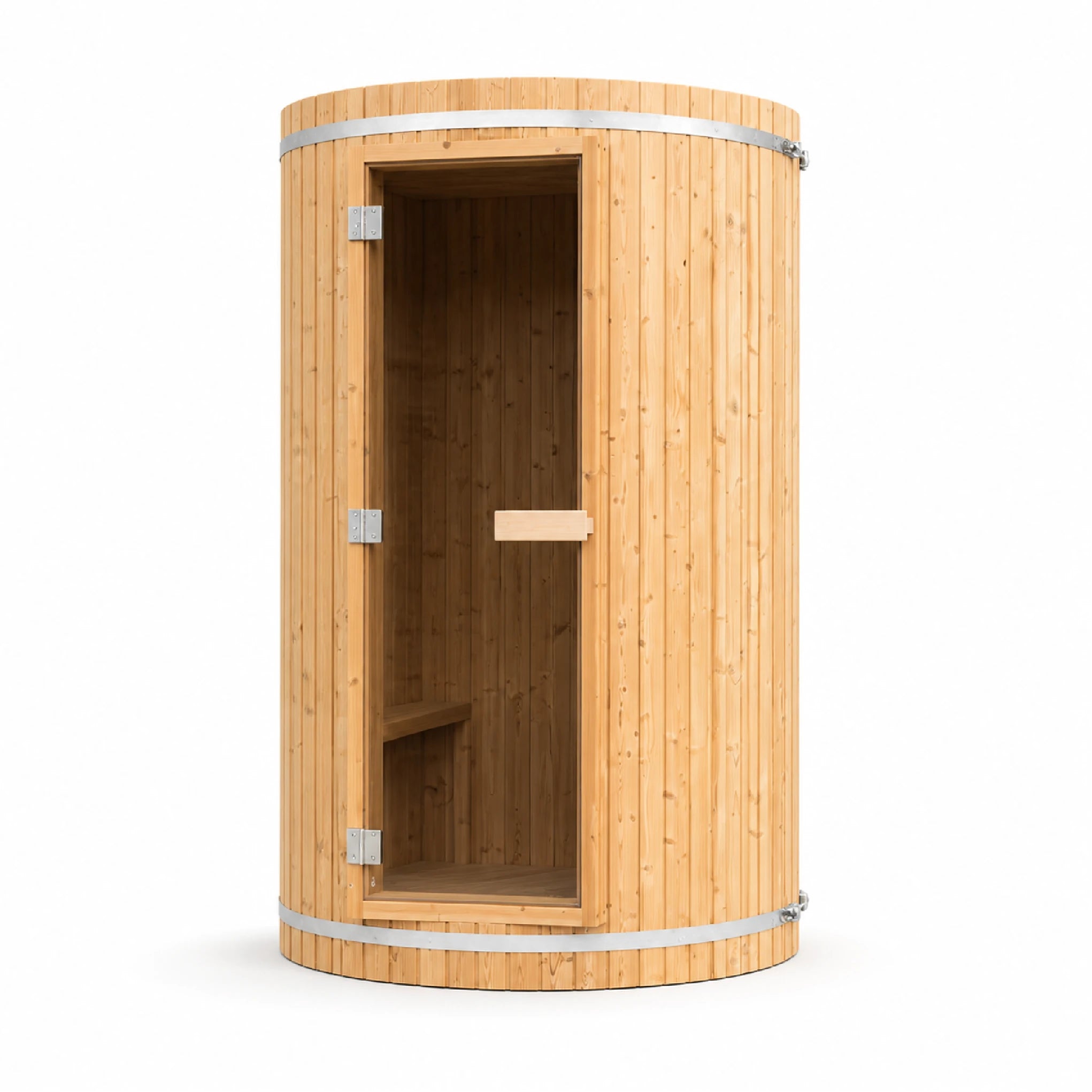 Aurevra 2 Person Barrel Sauna Cabin — view 01