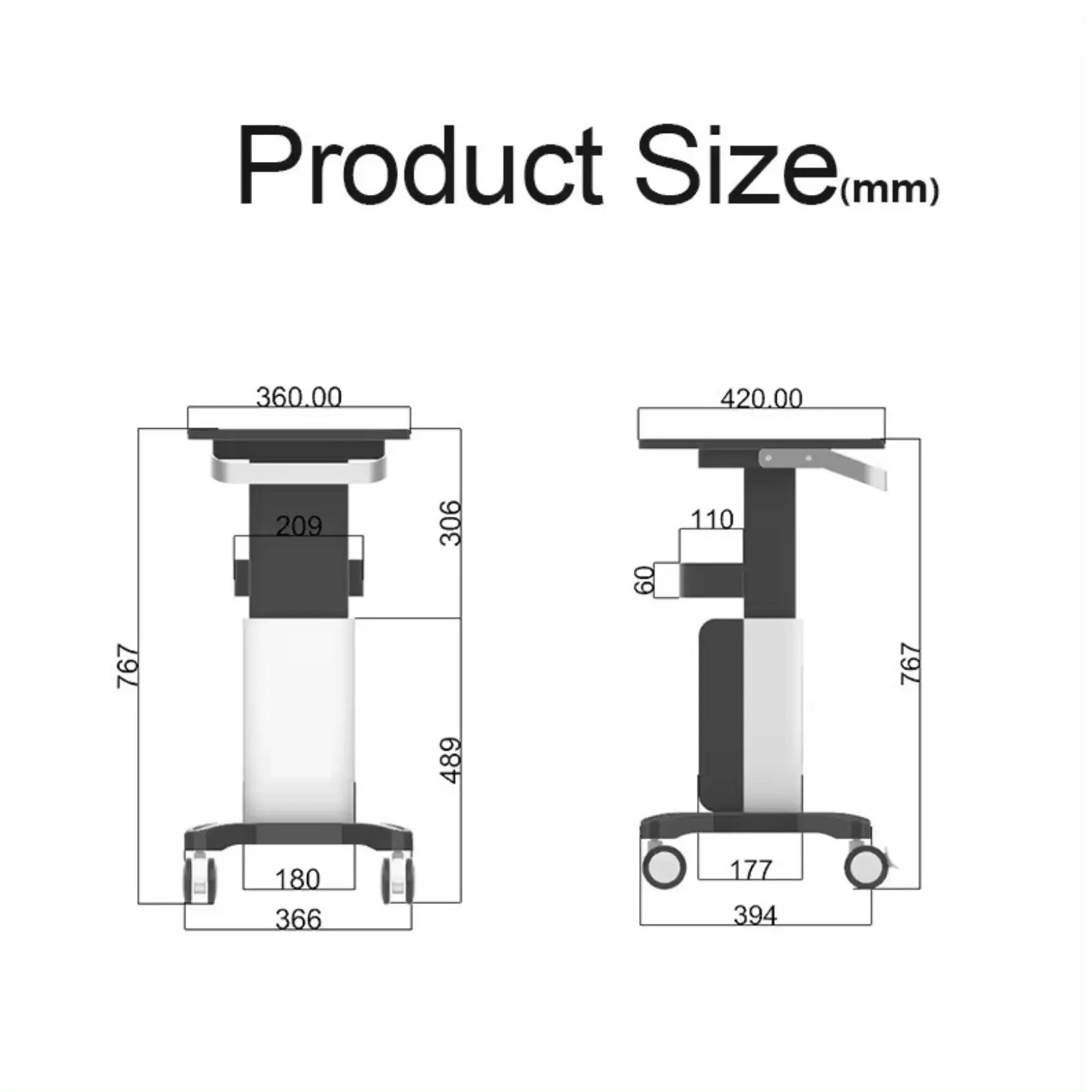 Canta Esthetic Beauty Equipment Trolley