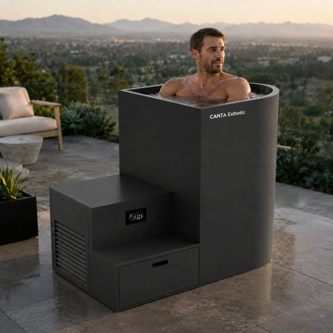 Calven Integrated Stainless Steel Cold Plunge System