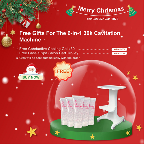 Máquina de cavitación 30k 6 en 1 para eliminación de grasa