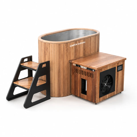 Cedriva 1HP Cedar Cold Plunge System