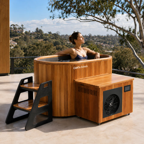 Cedriva 1HP Cedar Cold Plunge System