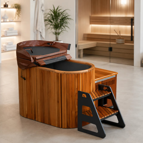 Cedriva 1HP Cedar Cold Plunge System