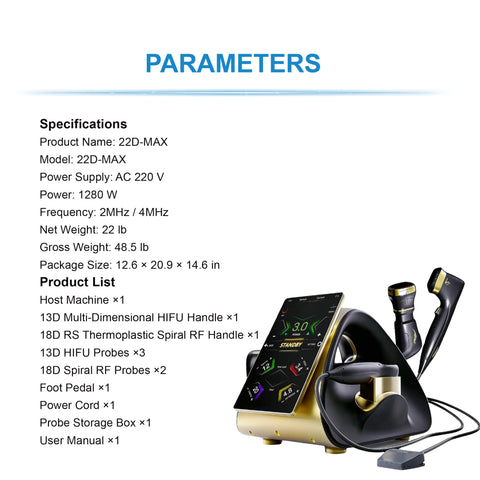 CeloWave HIFU Ultrasound Lifting Machine