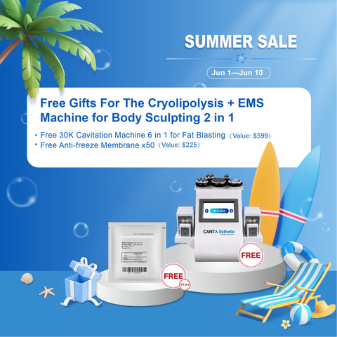 Cryolipolyse + EMSlim Machine pour sculpter le corps 2 en 1