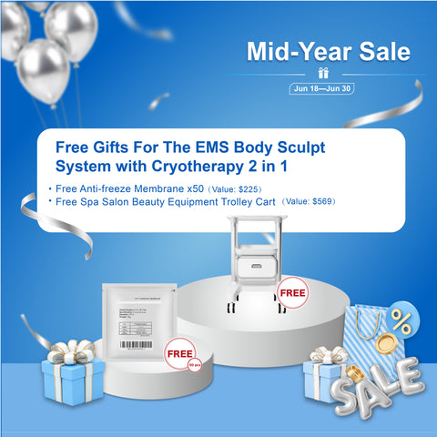 EMS Body Sculpt System with Cryotherapy 2 in 1