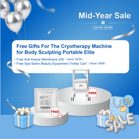 Machine de cryothérapie pour sculpter le corps Portable Elite