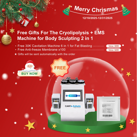 Cryolipolysis + EMS Machine for Body Sculpting 2 in 1