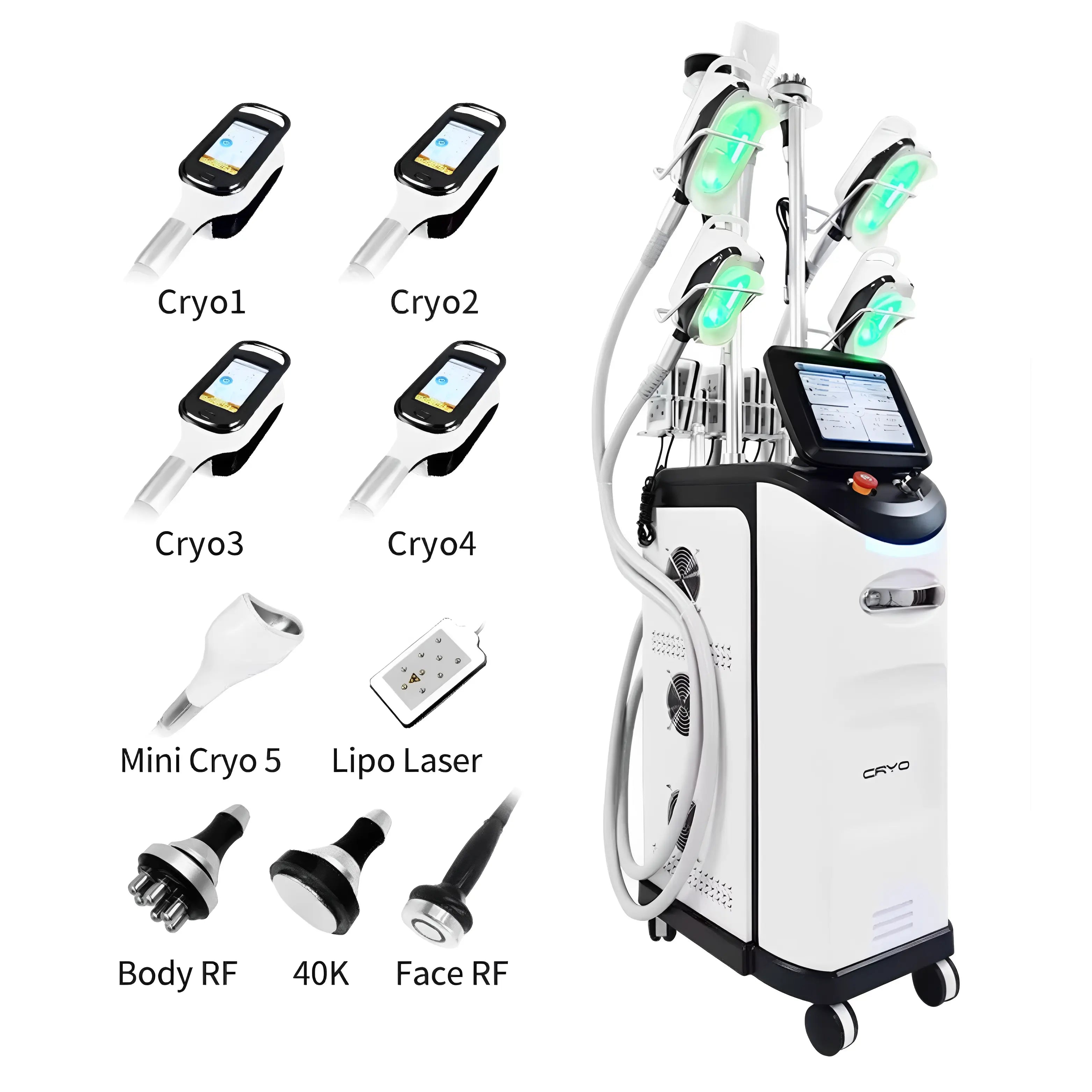 5 Handles Fat Freezing Machine Fat Reduction