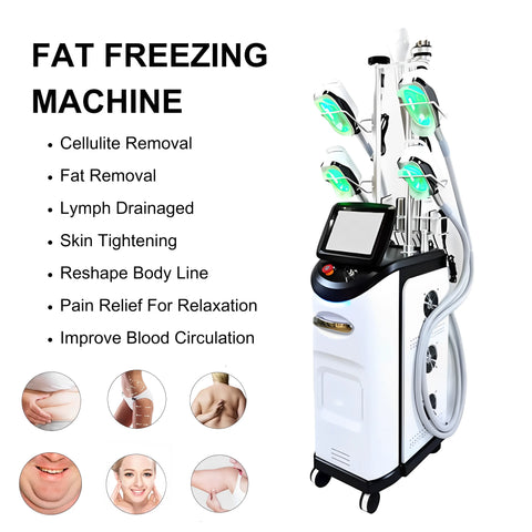 5 Handles Fat Freezing Machine Fat Reduction