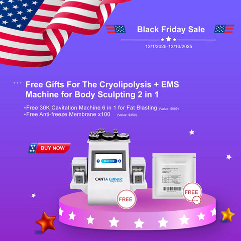 Cryolipolysis + EMS Machine for Body Sculpting 2 in 1