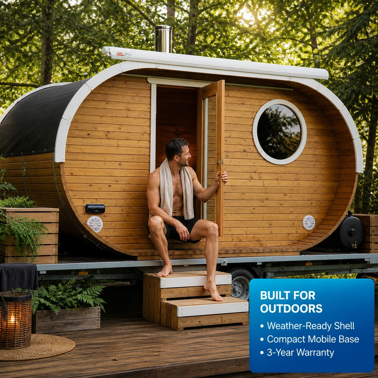 Customora Luxury Outdoor Sauna Retreat — view 04