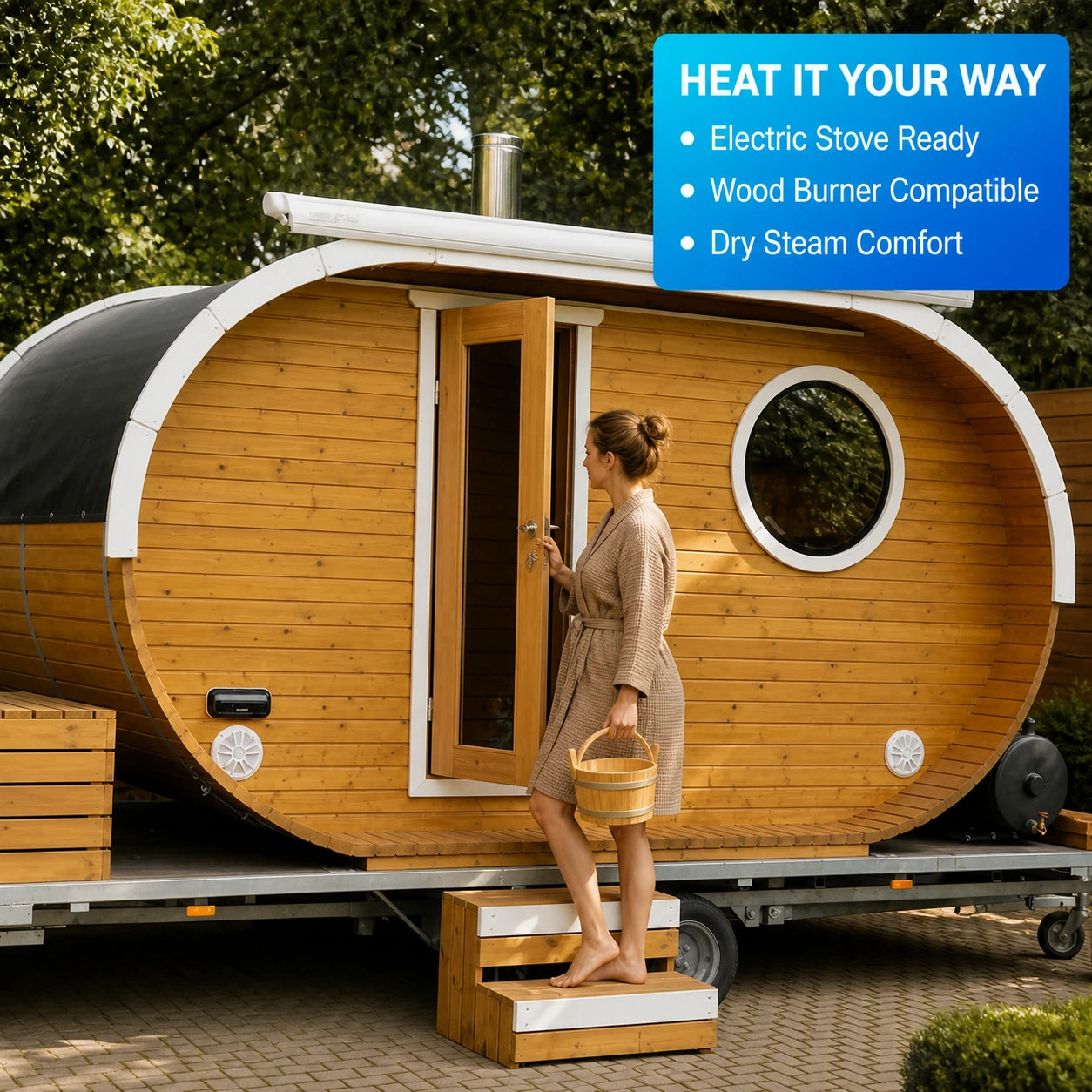Customora Luxury Outdoor Sauna Retreat — view 05