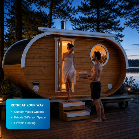 Customora Luxury Outdoor Sauna Retreat — view 06