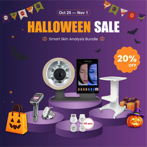DermaScope AI & RF Microneedling Bundle – Halloween Sale