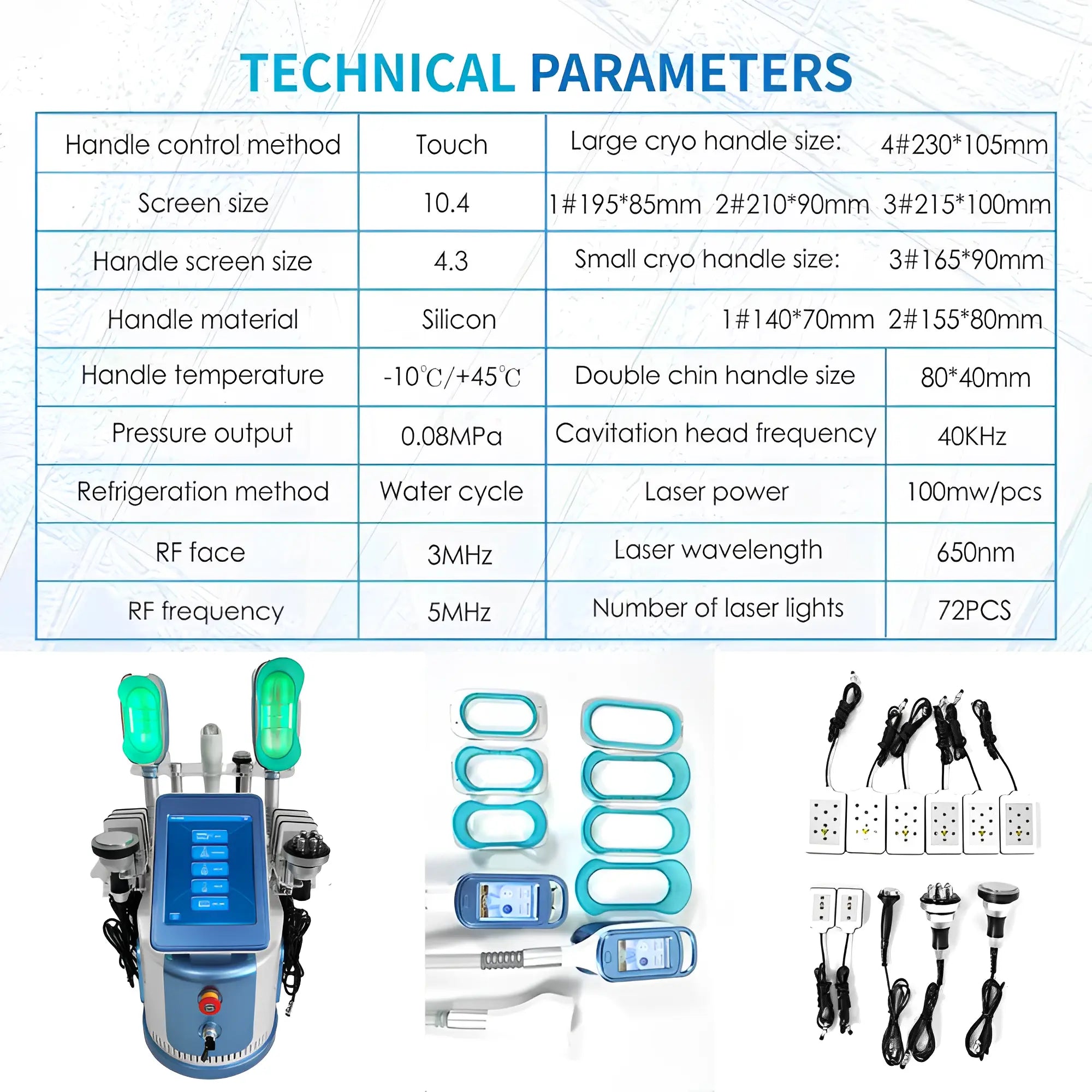 Portable Cryolipolysis Machine X360