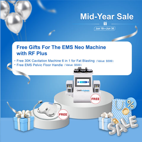 Machine EMSlim Neo avec RF Plus