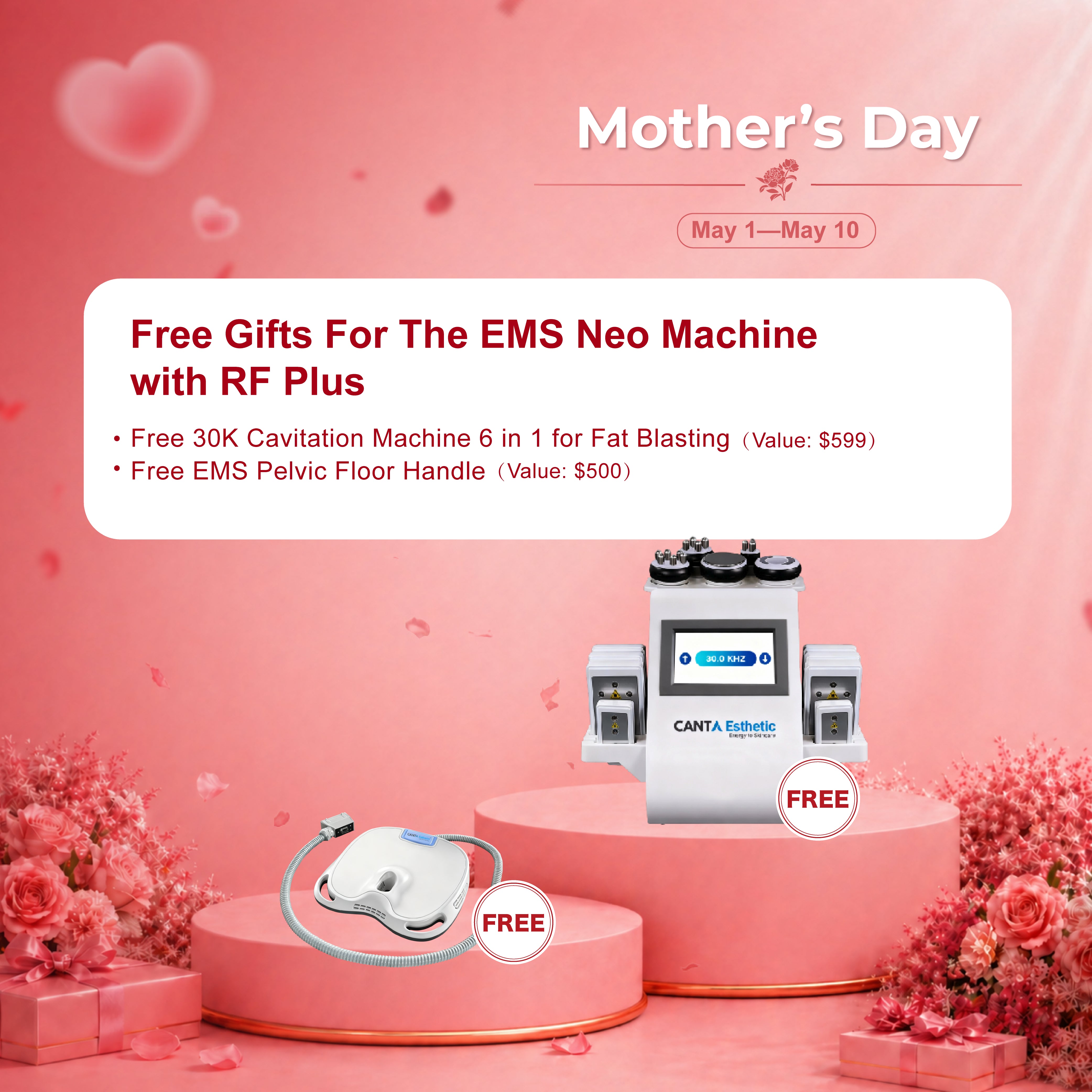 Best EMSlim Neo Machine with RF Plus for Sale – Canta Esthetic