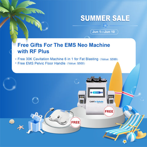 Machine EMSlim Neo avec RF Plus