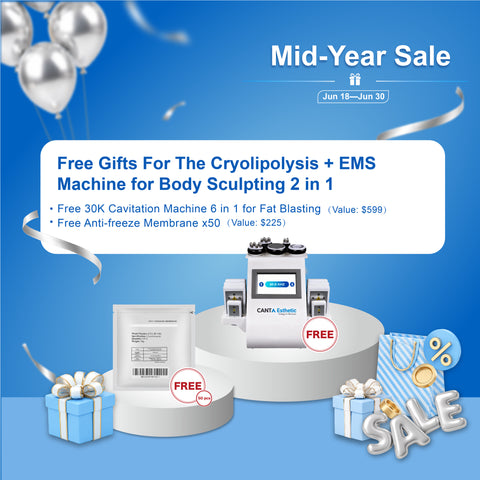 Cryolipolyse + EMSlim Machine pour sculpter le corps 2 en 1