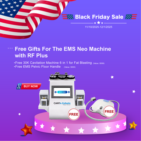 Machine EMSlim Neo avec RF Plus