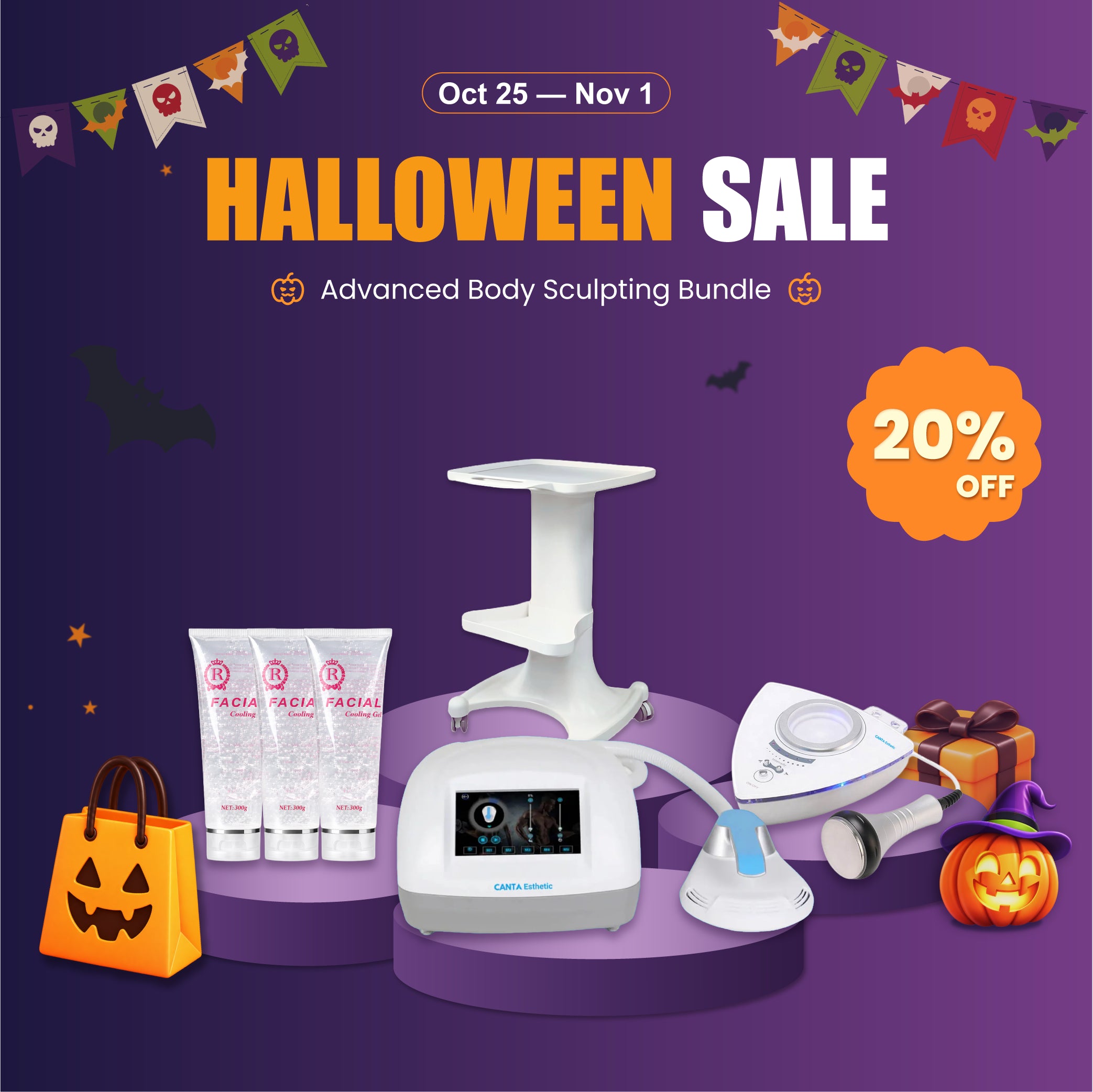 EMS Home Sculpt Starter Set – Halloween Sale