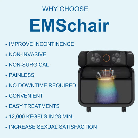 Máquina de entrenamiento de músculos del suelo pélvico EMSchair