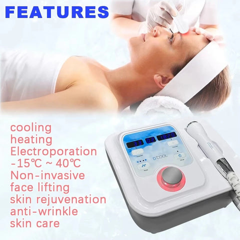 Professional Electroporation & Cryo Facial Machine for Skin Rejuvenation