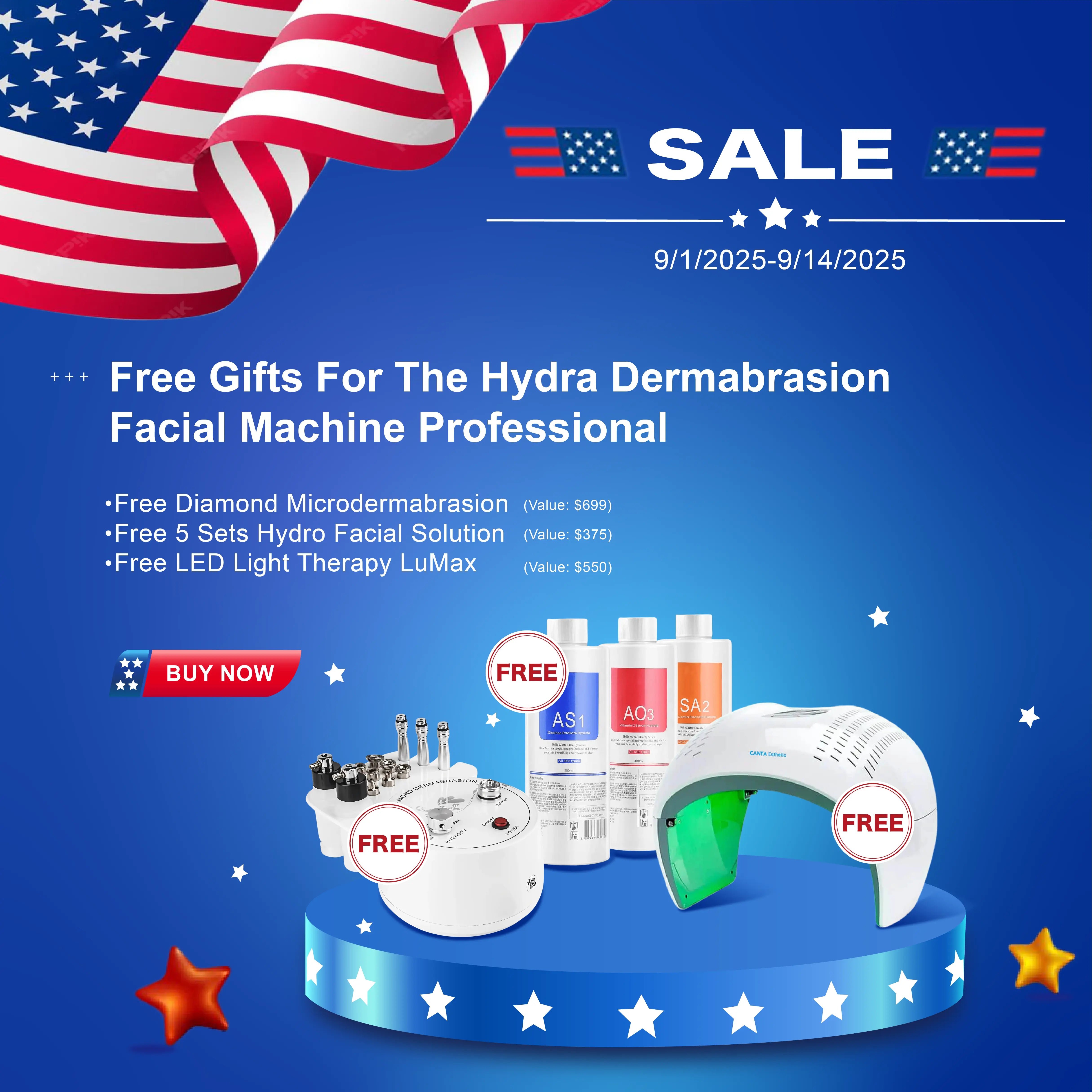 Hydra Dermabrasion Facial Machine Professional