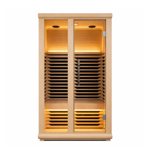 Hemlora 1-Person Indoor Infrared Sauna Cabin — view 01