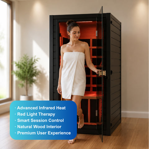 Hestiora Red Light Infrared Sauna Room