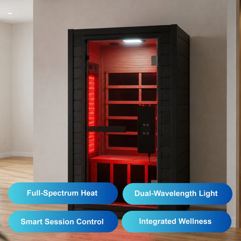 Hestiora Red Light Infrared Sauna Room