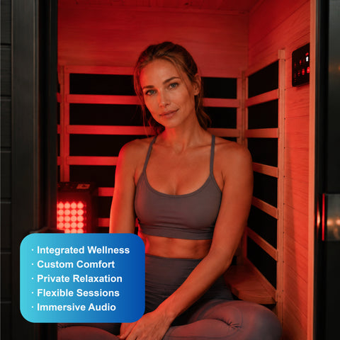 Hestiora Red Light Infrared Sauna Room
