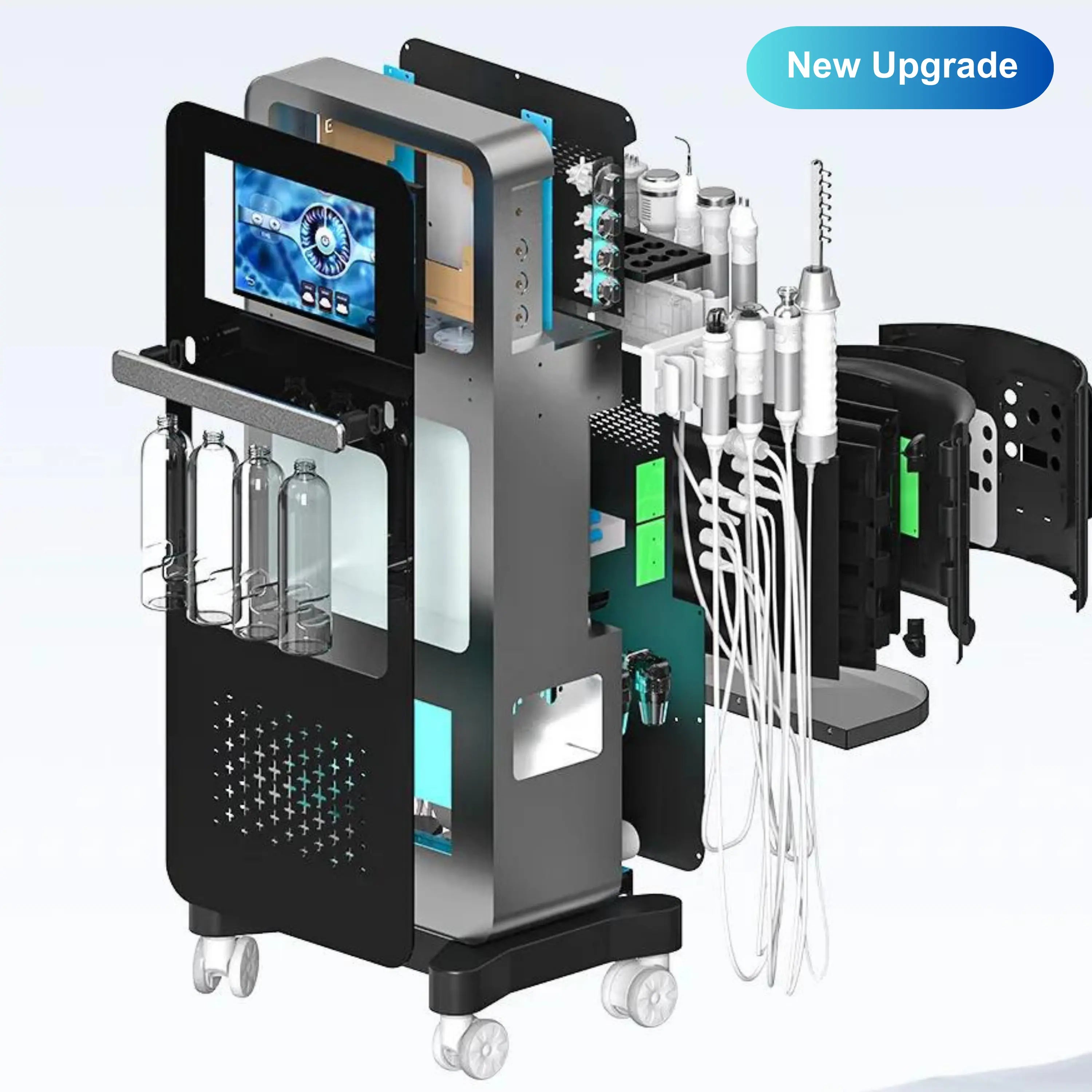 Facial Coding System Machine 17 in 1 Hydra Skin Care System Facial Machine Elite 12