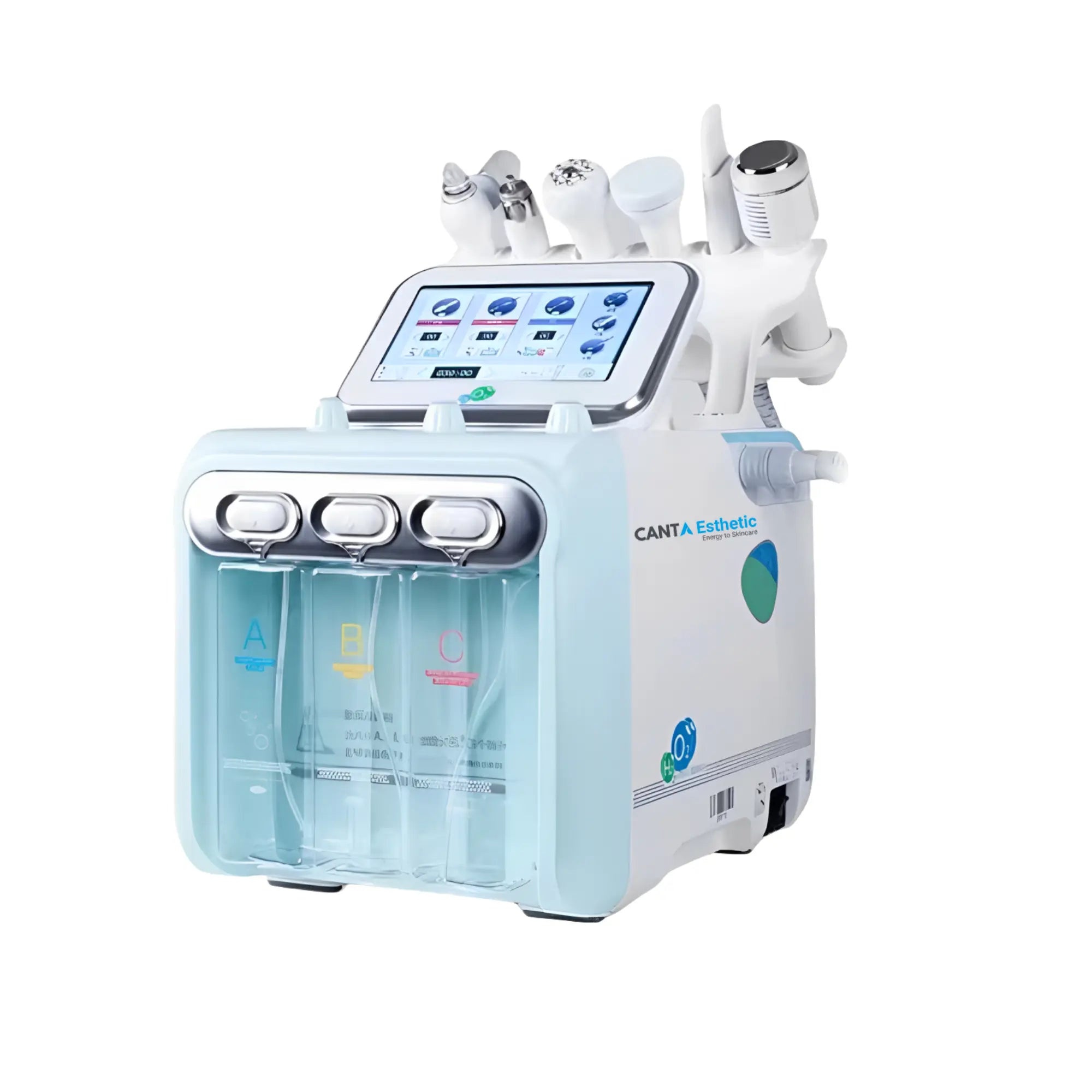 Facial Machine Unit 4th Gen Hydro Dermabrasion Facial Machine 6 in 1 - Canta Esthetic