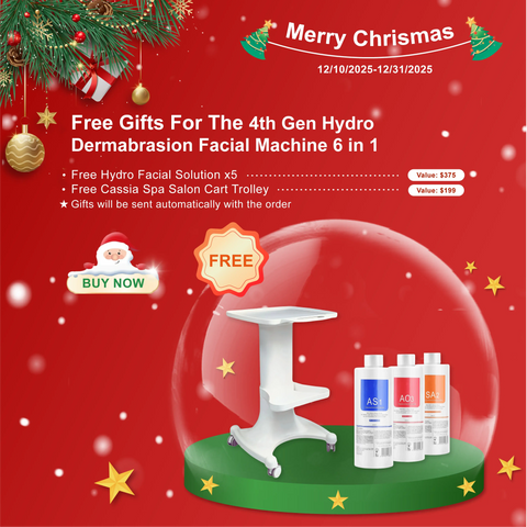 4th Gen Hydro Dermabrasion Facial Machine 6 in 1