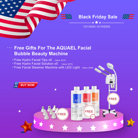 AQUAEL Facial Bubble Beauty Machine