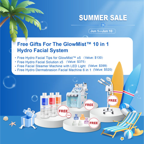 GlowMist™ 10 in 1 Hydro Facial System