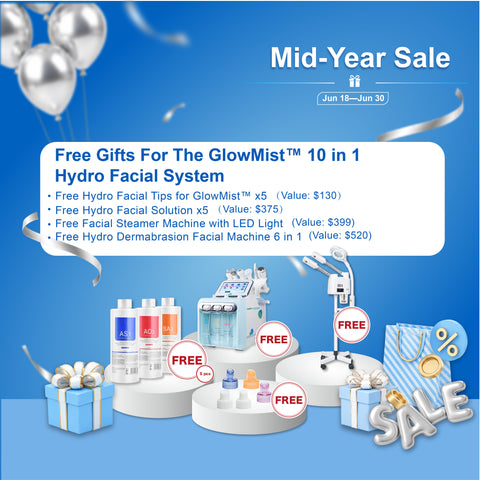 GlowMist™ 10 in 1 Hydro Facial System